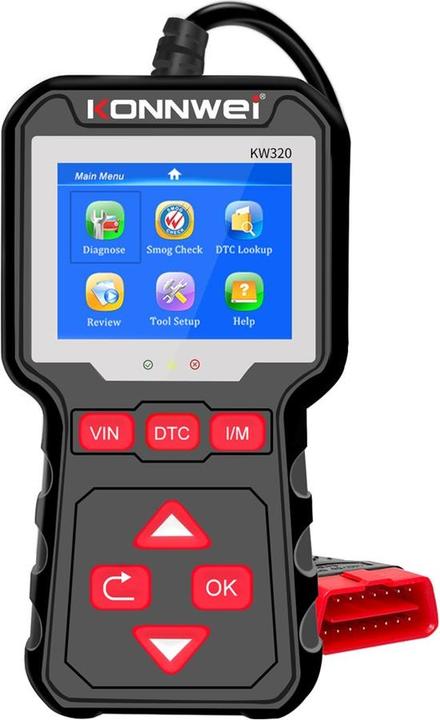Image du produit Konnwei Appareil de mesure de diagnostic, KW320 Scanner OBD2