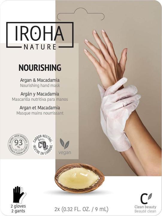 Image du produit Iroha Nature Nature - Masque pour les mains Gants Nourrissant (18 ml)