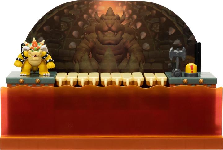 Immagine prodotto Jakks Pacific Super Mario - 2.5 Deluxe Bowser Battle Playset (418604)