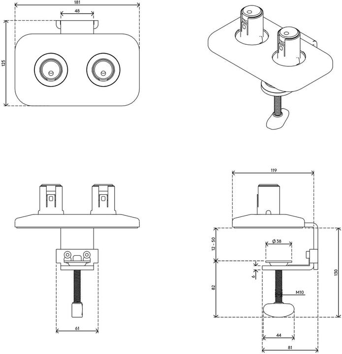 Actual product image Dataflex 65.923