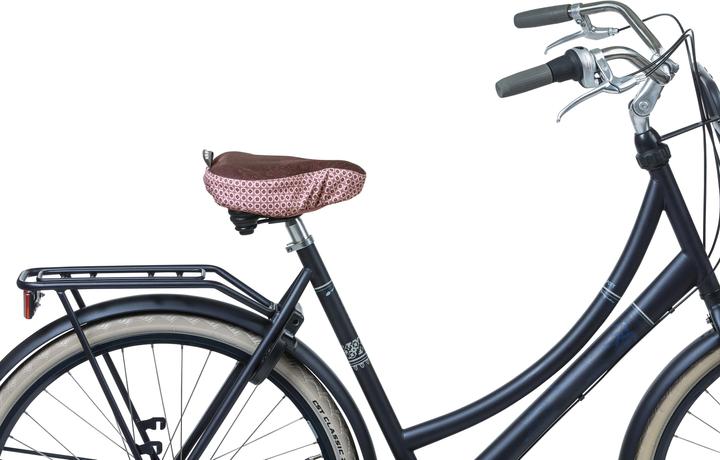 Actual product image Basil Bicycle Saddle Bohème Saddle Cover Red