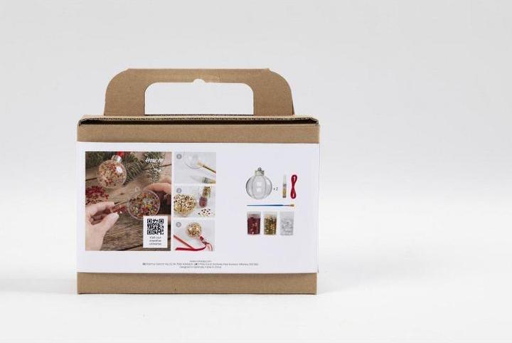 Image du produit Creativ Company Kit de bricolage boules de Noël paillettes