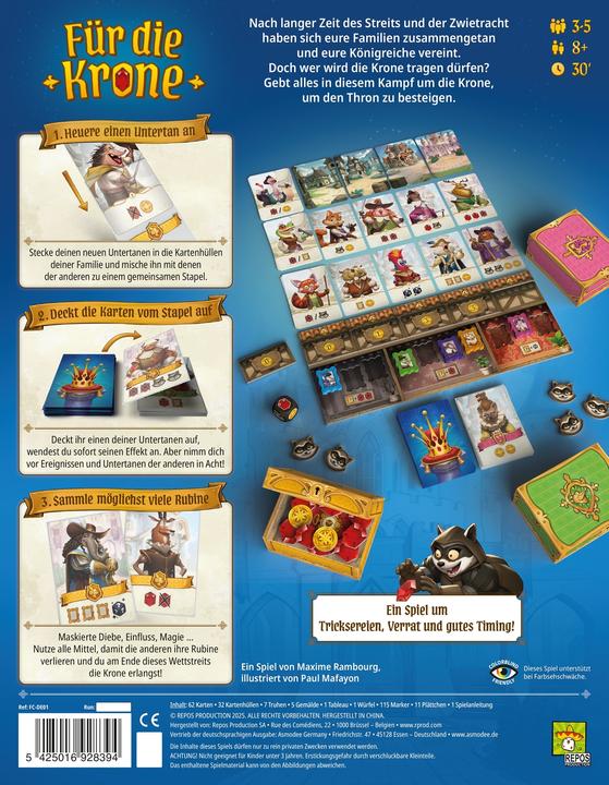 Image du produit Repos Production Pour la couronne (Allemand)
