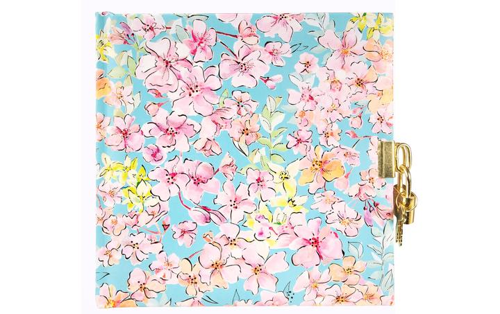 Produktbild Turnowsky Tagebuch m.Schloss Forever Spring (16.5 x 16.5 cm)