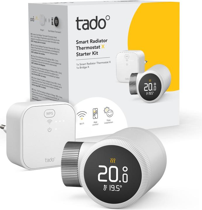 Produktbild tado° Smart Radiator Thermostat X - Starter Kit