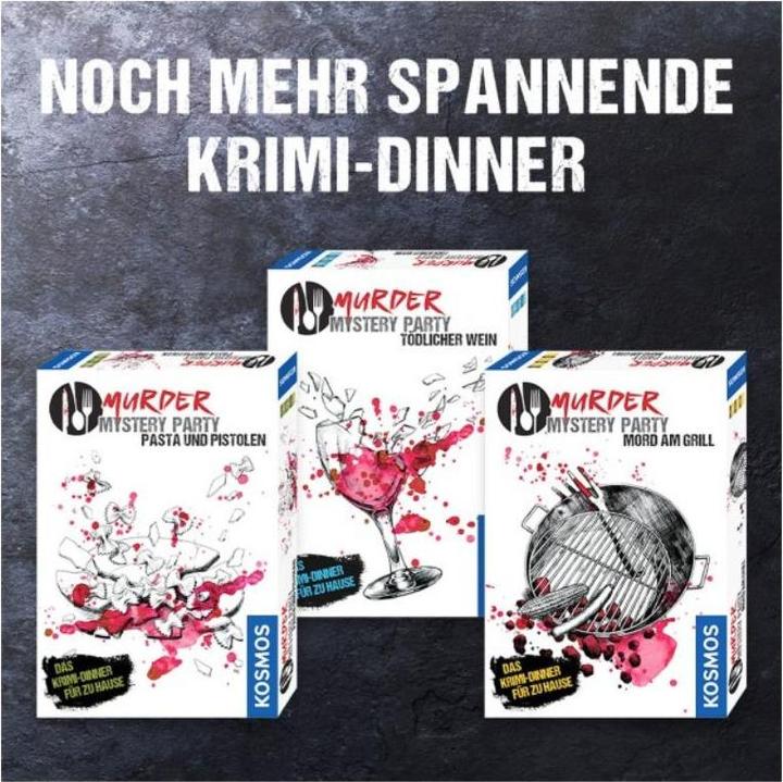 Productafbeelding Kosmos Murder Mystery Party - Moord bij de Grill (Duits)