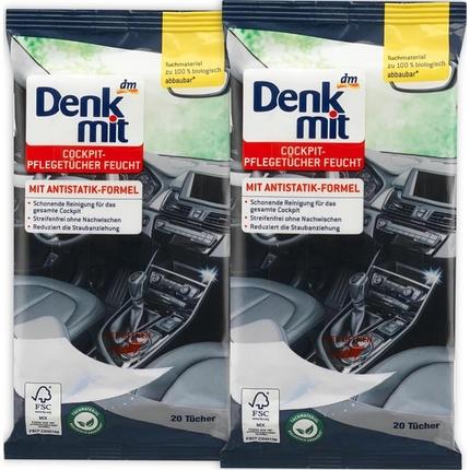 dm Denkmit Feuchttücher Autopflege