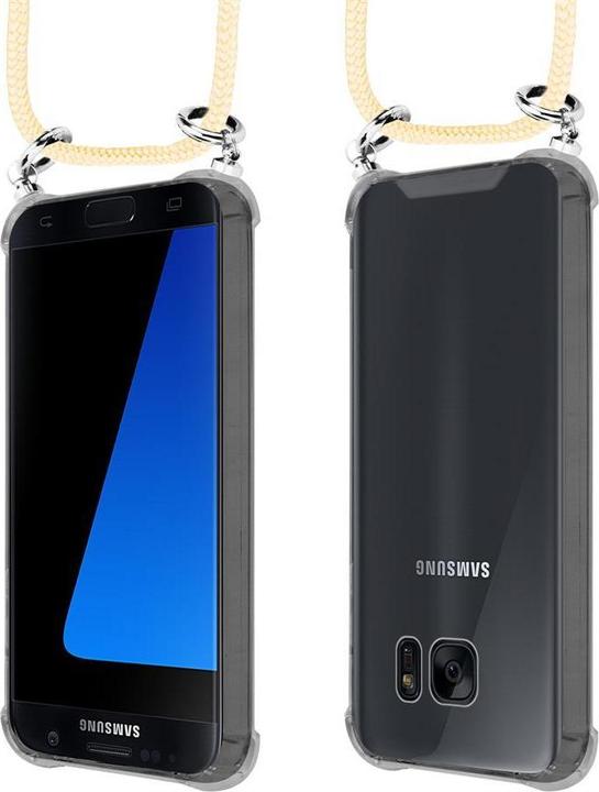 Produktbild Cadorabo TPU Handy Kette SILBER Cover