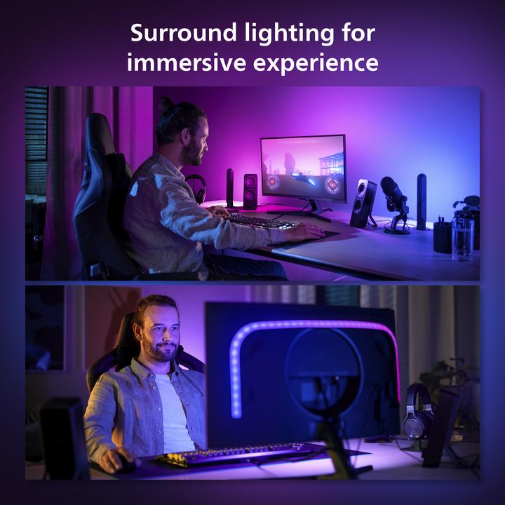 Actual product image Philips Hue Play Gradient (Multicoloured, 116.50 cm, Indoor)
