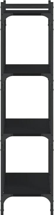 Image du produit VidaXL Bibliothèque 4 étagères Noir 60x30x120 cm (60 x 30 x 120 cm)