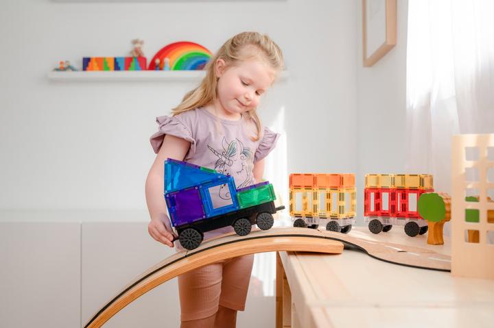 Produktbild Connetix Regenbogen Transport