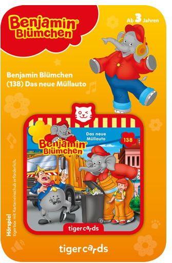 Produktbild Tigermedia Tigercard Benjamin Blümchen Das neue Müllauto (Deutsch)