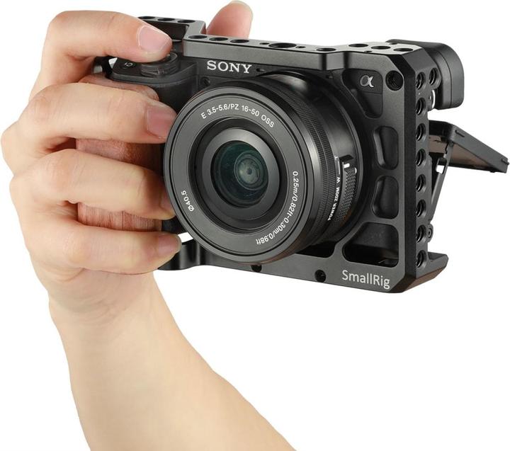 Image du produit SmallRig Poignée en bois Sony A6400 Cage (Cage)