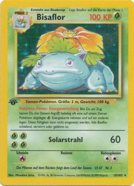 Actual product image Pokémon Base Set (German, Booster display)