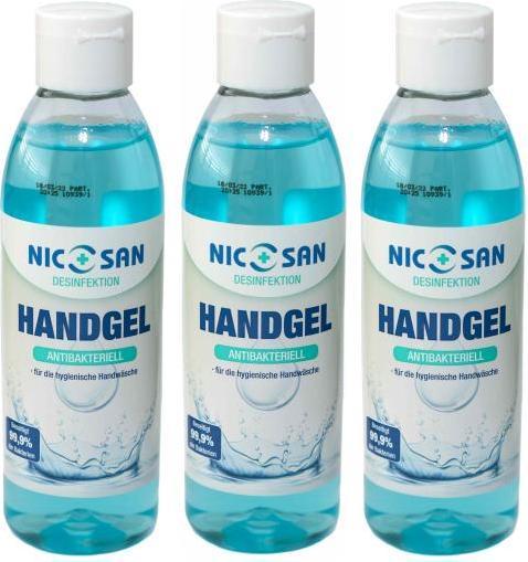 Produktbild Nic + San Desinfektion Handge (250 ml)