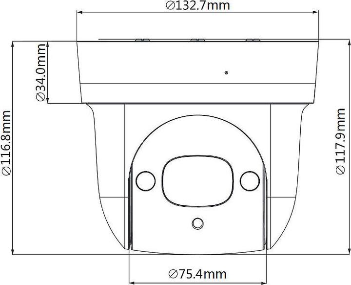 Image du produit Dahua SD29204UE-GN-W Caméra IP 1080p T/N IR WLAN (1920 x 1080 Pixels)
