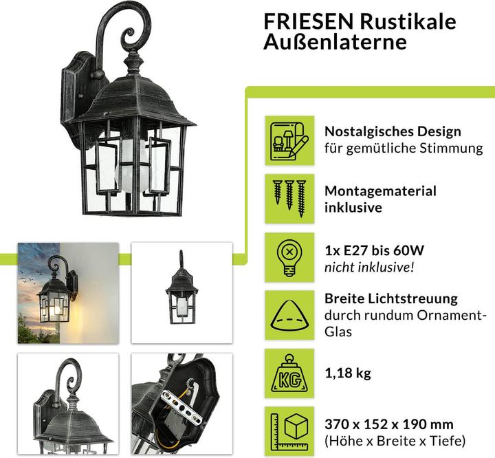Actual product image Licht-Erlebnisse Friesen (E27, IP23)