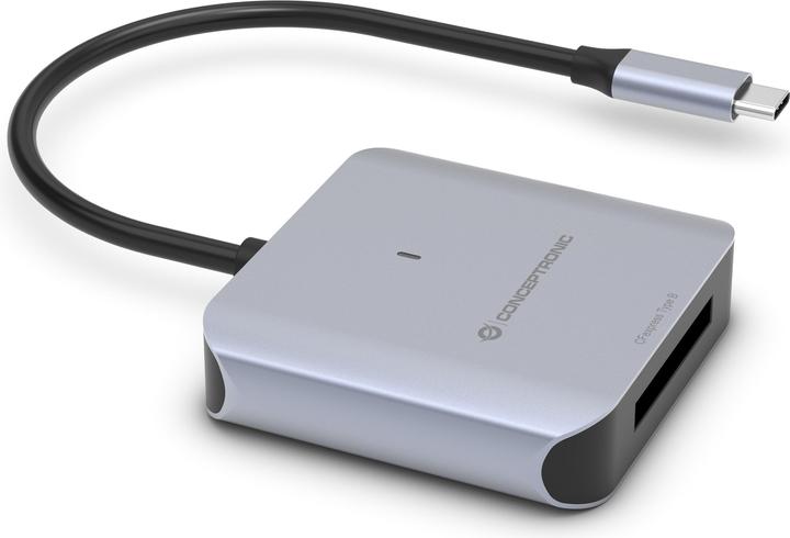 Produktbild Conceptronic Card Reader USB 3.2 Gen2 Typ-B CFEXPRESS 2.0 sw (USB 3.2 Gen 2)
