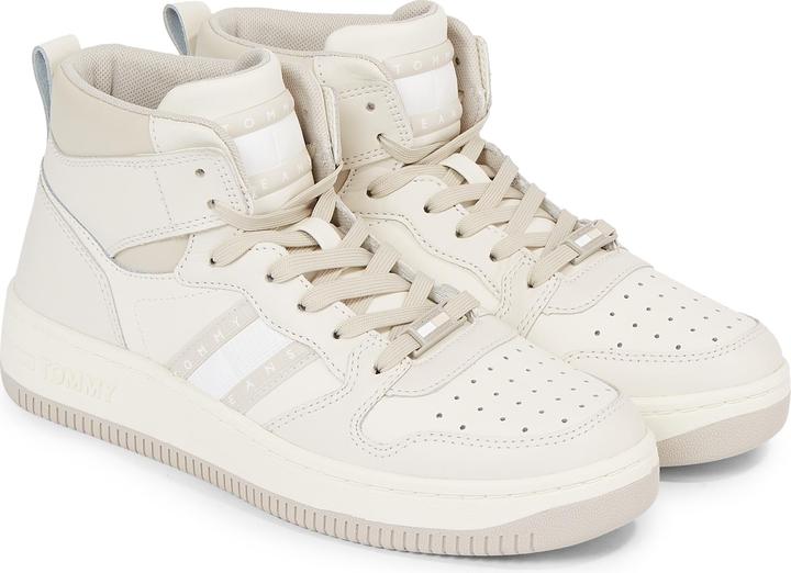 Actual product image Tommy Hilfiger Tjw Retro Basket Mc Leather Women's Shoes (39)