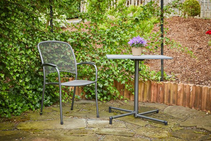 Actual product image MWH Carlo armchair expanded metal