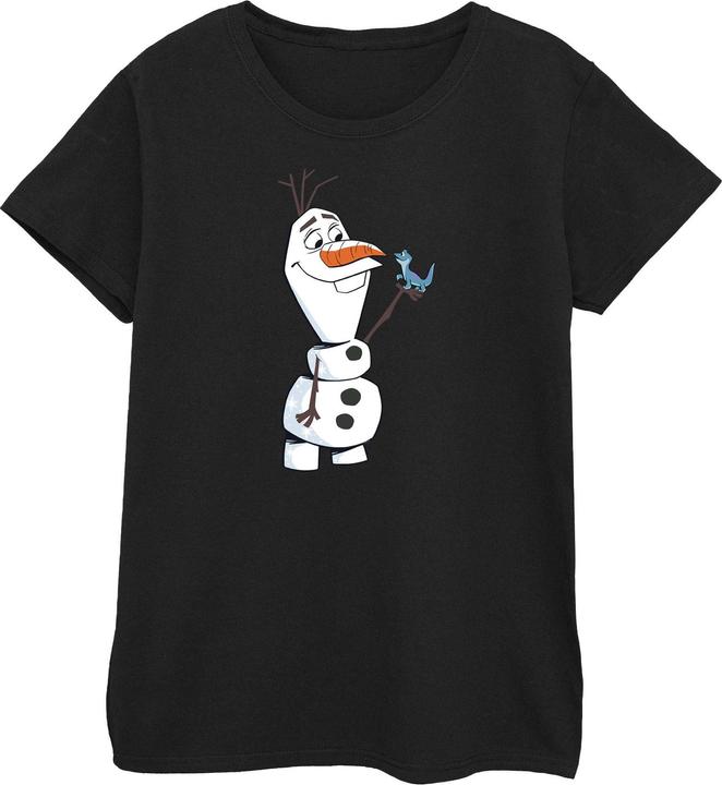 Disney Frozen 2 Olaf And Salamander TShirt (L)