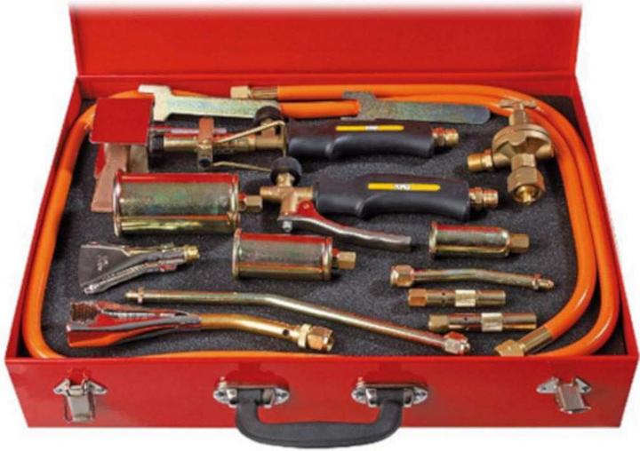 Actual product image Topex 16 piece hand soldering set