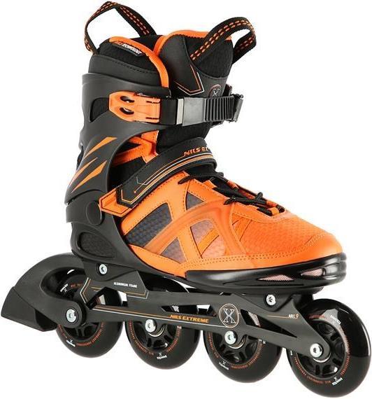 Actual product image Nils NA14112 Black-Orange SIZE 42 IN-LINE SKATES EXTREME (42)