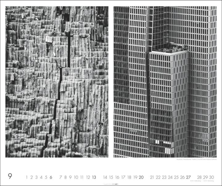 Produktbild Natur : Architektur Kalender 2026 (55 x 46 cm, Deutsch)