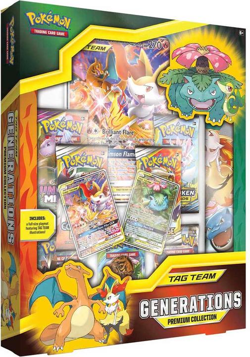Actual product image Pokémon PKM: Tag Team Generations - Premium Collection -E- (English, Box Set & Collection)