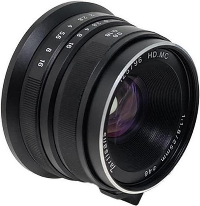Image du produit 7artisans 25mm f/1.8-16 (Micro Four Thirds, APS-C / DX)