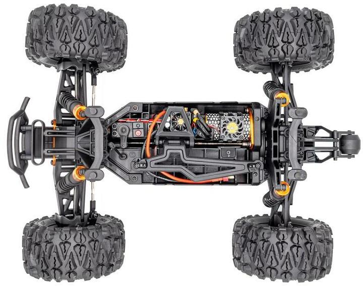 Actual product image Hobbytech Monster Truck Rogue Terra Brushless Red, RTR, 1:10 (RTR Ready-to-Run)