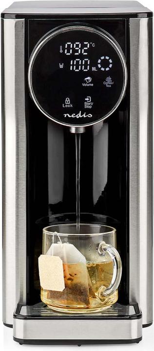 Image du produit Nedis Distributeur d'eau chaude 2600 W 2,7 l Aluminium / Noir