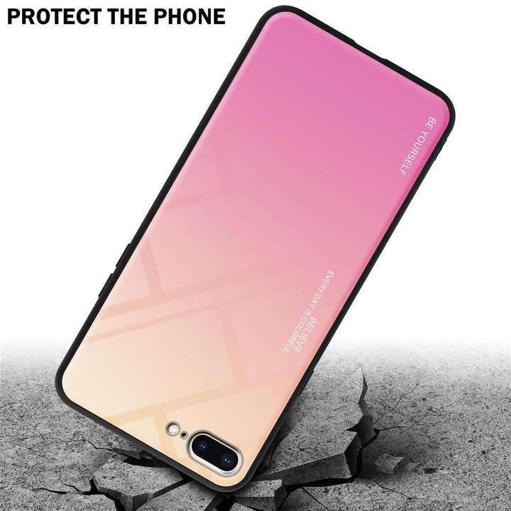 Productafbeelding Cadorabo TPU 2 kleuren glasdekking (Apple iPhone 7 Plus, Apple iPhone 8 Plus, Apple iPhone 7s Plus)