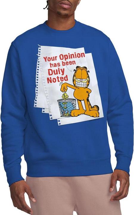 Immagine prodotto Garfield Duly Noted Felpa Adulto Unisex (M)
