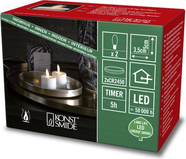 Actual product image Konstsmide Candles set (2 x)