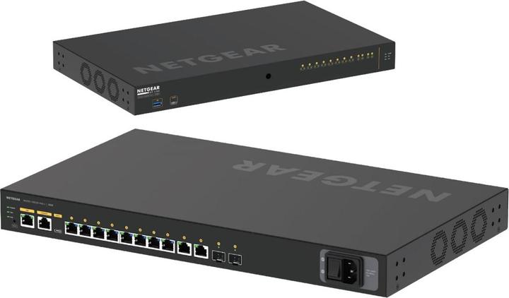 Actual product image Netgear AV Line M4250-10G2XF-PoE++ (12 Ports)