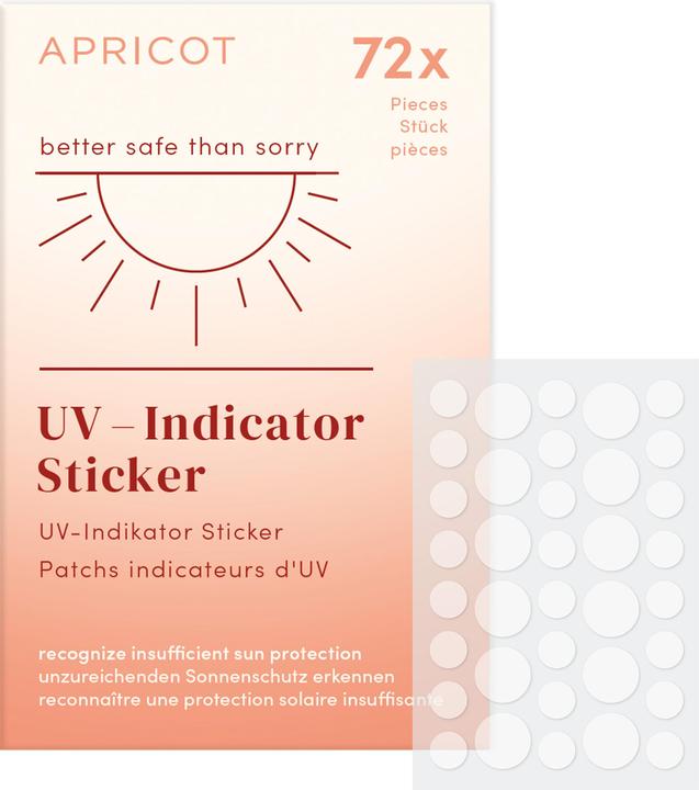 Produktbild Apricot UV Indik Stick Vors bess Nach 72 (Sonnenstick, SPF 30, 16 g)