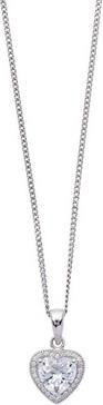 Image du produit Oliver Weber Collection Oliver Weber - Cherish Silver Heart Necklace 61283 (Chain. Pendant)