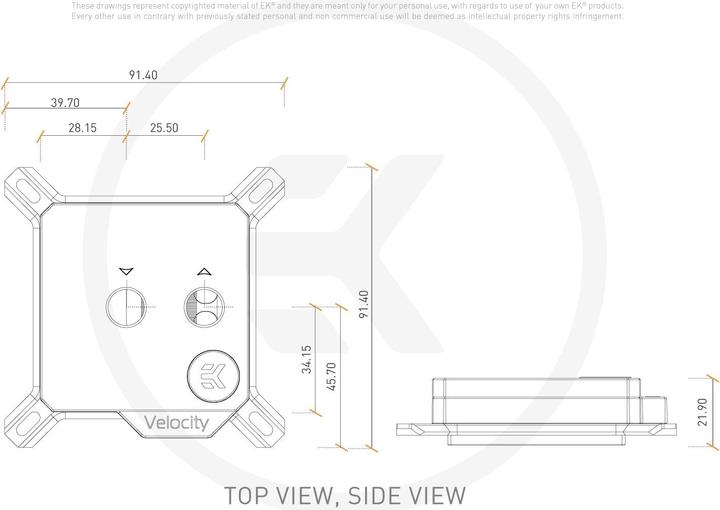 Produktbild EKWB EK-Velocity Intel RGB
