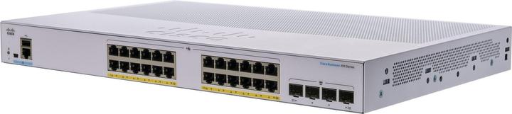 Image du produit Cisco PoE+ Switch CBS350-24P-4G-EU 28 Port (24 Ports)