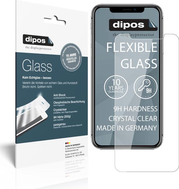 Dipos Pellicola Protettiva Anti-Shock (4 Pezzo/i, Apple iPhone 11 Pro Max)