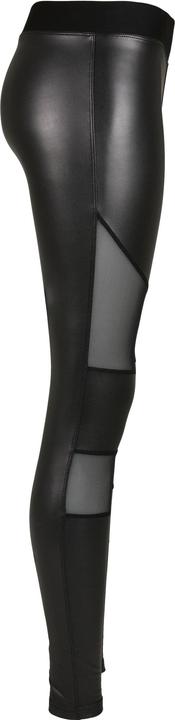 Image du produit Urban Classics Ladies Tech Mesh Faux Leather Leggings (4XL)