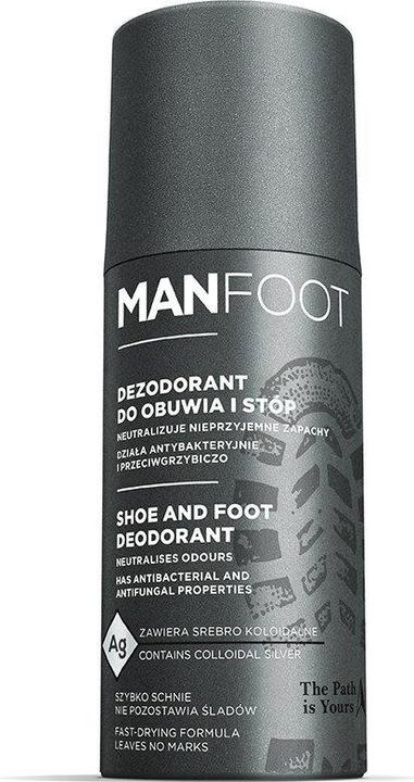 Produktbild SHE s.r.l. ManFoot Schuh- und Fussdeodorant Spray für Männer 150ml (Spray, 150 ml)