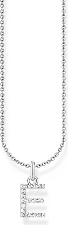 Image du produit Thomas Sabo Chaîne avec pendentif lettre E argent (Argent 925, 38 - 45 cm)