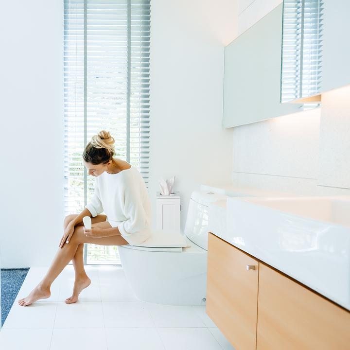 Actual product image Relaxdays Toilet cabinet (19.5 x 19.5 x 65 cm)