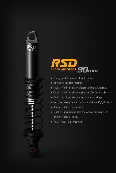 Actual product image Gmade RSD damper 90mm