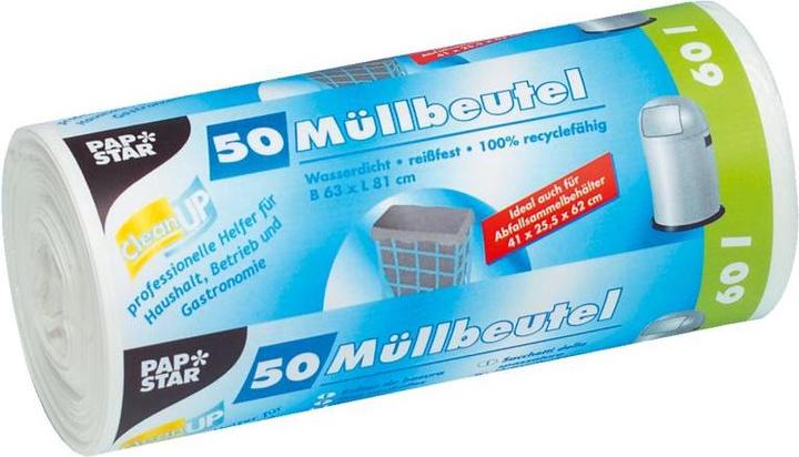 Papstar Bin liners (50 x, 60 l)