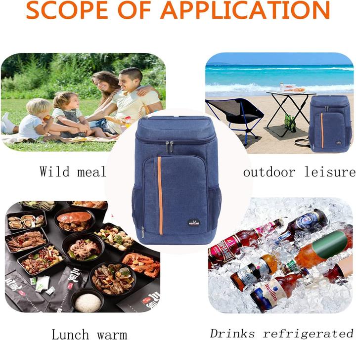 Actual product image Mcxkj Cooling Backpack 28L, Blue (28 l)