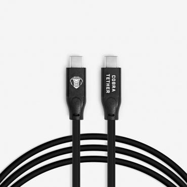 Actual product image Cobra CobraTether USB-C Cable 4.8m Straight to Straight Black (USB 3.2)