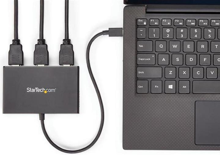 Produktbild StarTech 3-Port Multi-Monitor Adapter (USB Typ-C, 10.50 cm)